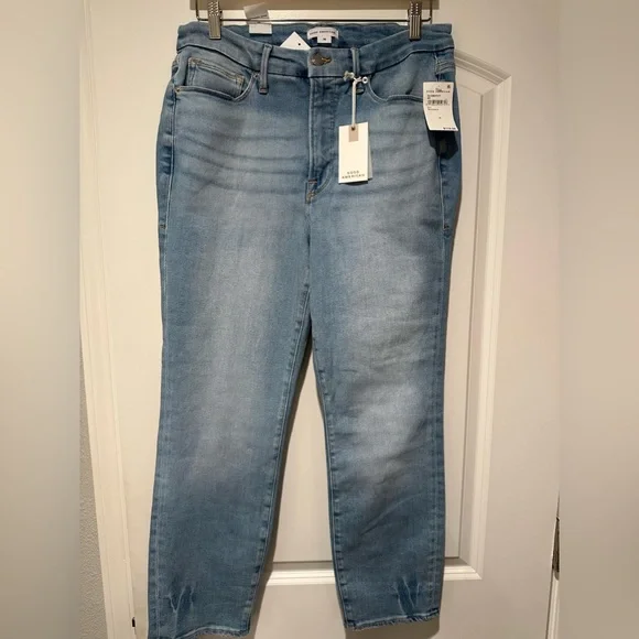 NWT Good American Good Legs Cigarette Jeans - Picture 2 of 12
